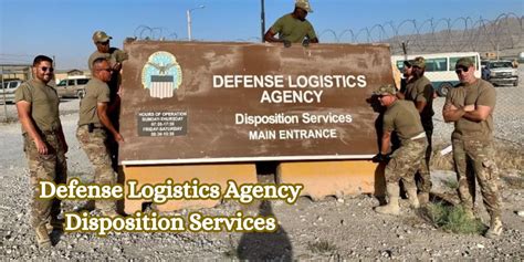 defense logistics disposition services.